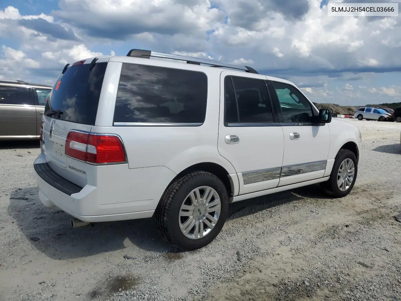 2012 Lincoln Navigator VIN: 5LMJJ2H54CEL03666 Lot: 64886365
