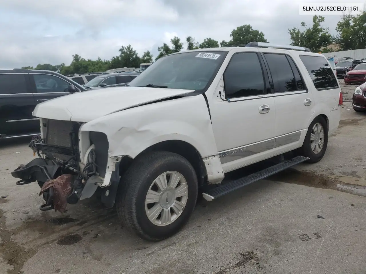2012 Lincoln Navigator VIN: 5LMJJ2J52CEL01151 Lot: 65341635