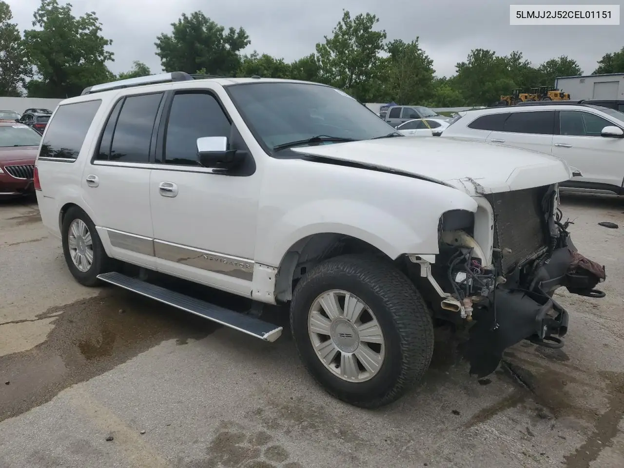 2012 Lincoln Navigator VIN: 5LMJJ2J52CEL01151 Lot: 65341635