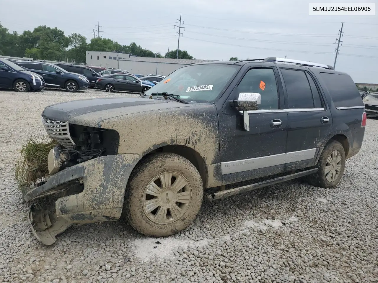 2014 Lincoln Navigator VIN: 5LMJJ2J54EEL06905 Lot: 59753485