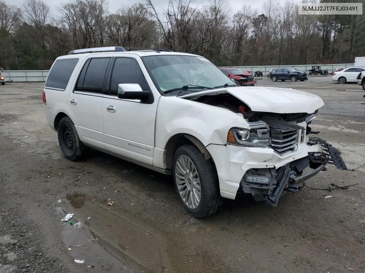 2015 Lincoln Navigator VIN: 5LMJJ2JT7FEJ03491 Lot: 46035395