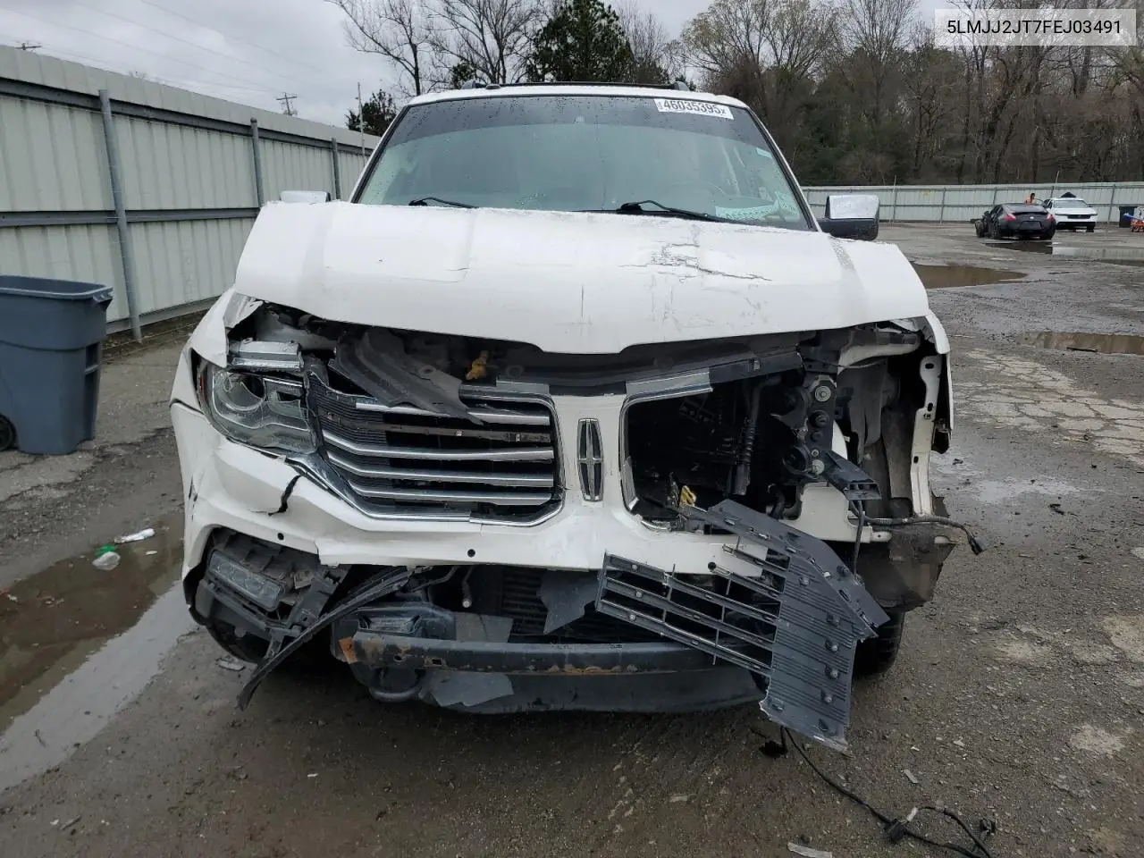 2015 Lincoln Navigator VIN: 5LMJJ2JT7FEJ03491 Lot: 46035395