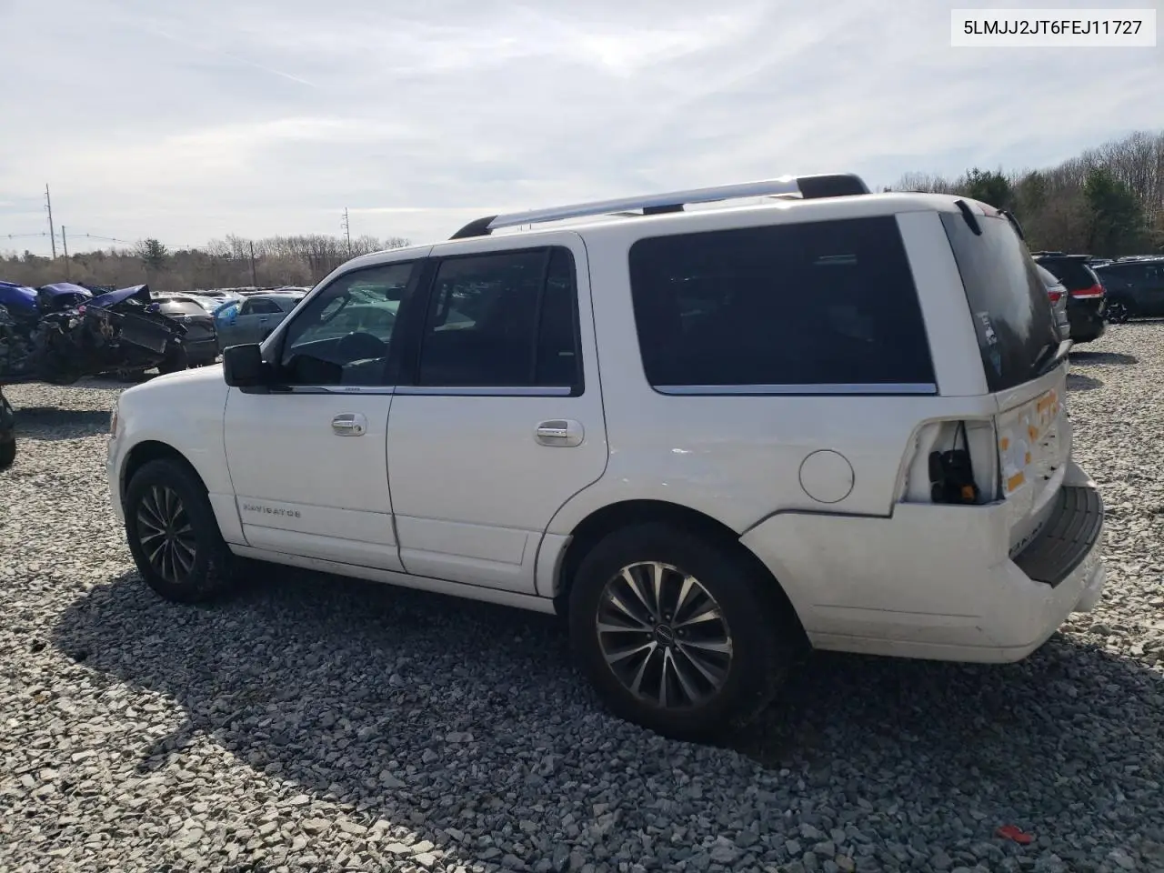 2015 Lincoln Navigator VIN: 5LMJJ2JT6FEJ11727 Lot: 49458455