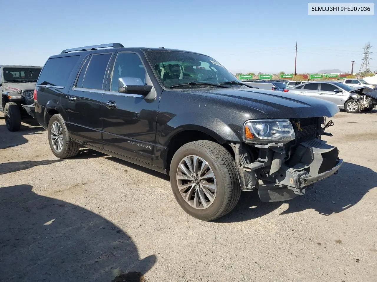 2015 Lincoln Navigator L VIN: 5LMJJ3HT9FEJ07036 Lot: 56004585