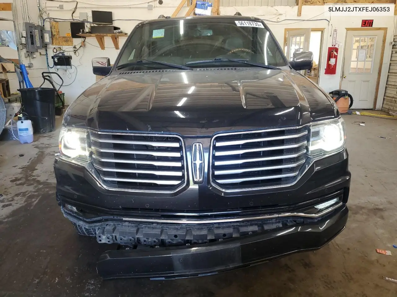 2015 Lincoln Navigator VIN: 5LMJJ2JTXFEJ06353 Lot: 56118735