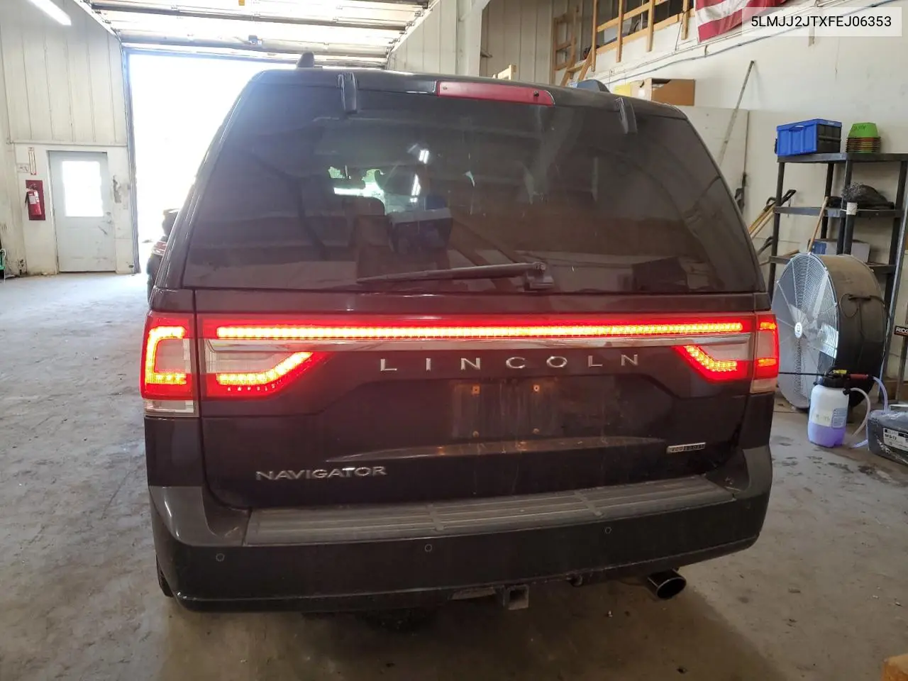 2015 Lincoln Navigator VIN: 5LMJJ2JTXFEJ06353 Lot: 56118735