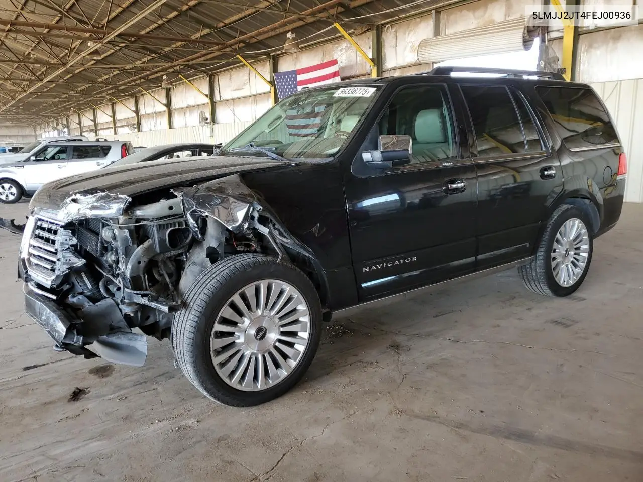 2015 Lincoln Navigator VIN: 5LMJJ2JT4FEJ00936 Lot: 56336775