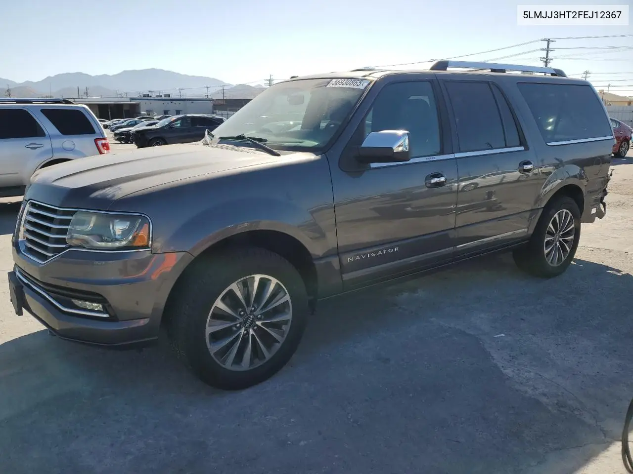 2015 Lincoln Navigator L VIN: 5LMJJ3HT2FEJ12367 Lot: 56930865