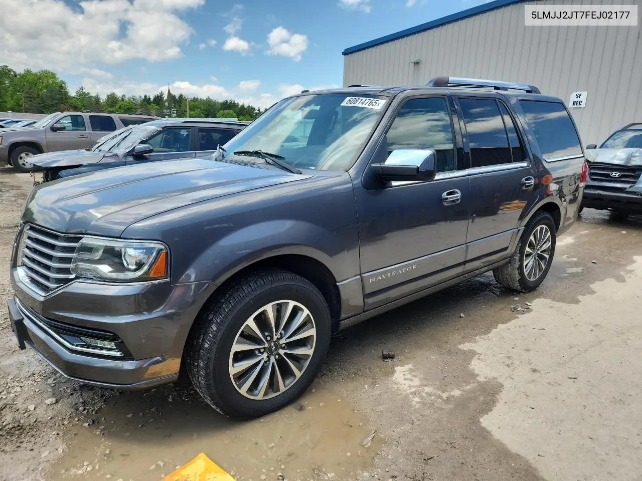 2015 Lincoln Navigator VIN: 5LMJJ2JT7FEJ02177 Lot: 60814765