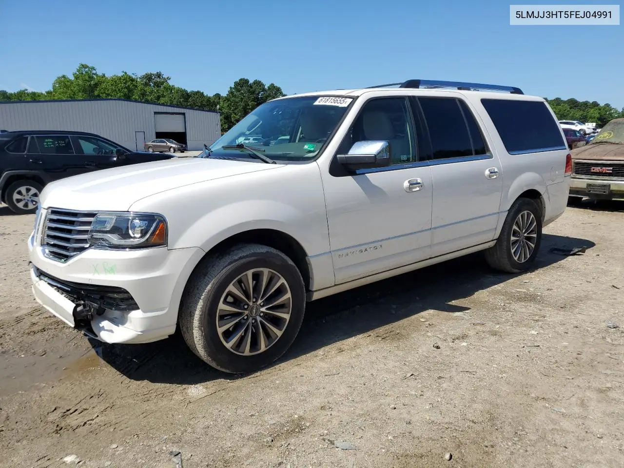 2015 Lincoln Navigator L VIN: 5LMJJ3HT5FEJ04991 Lot: 61815655