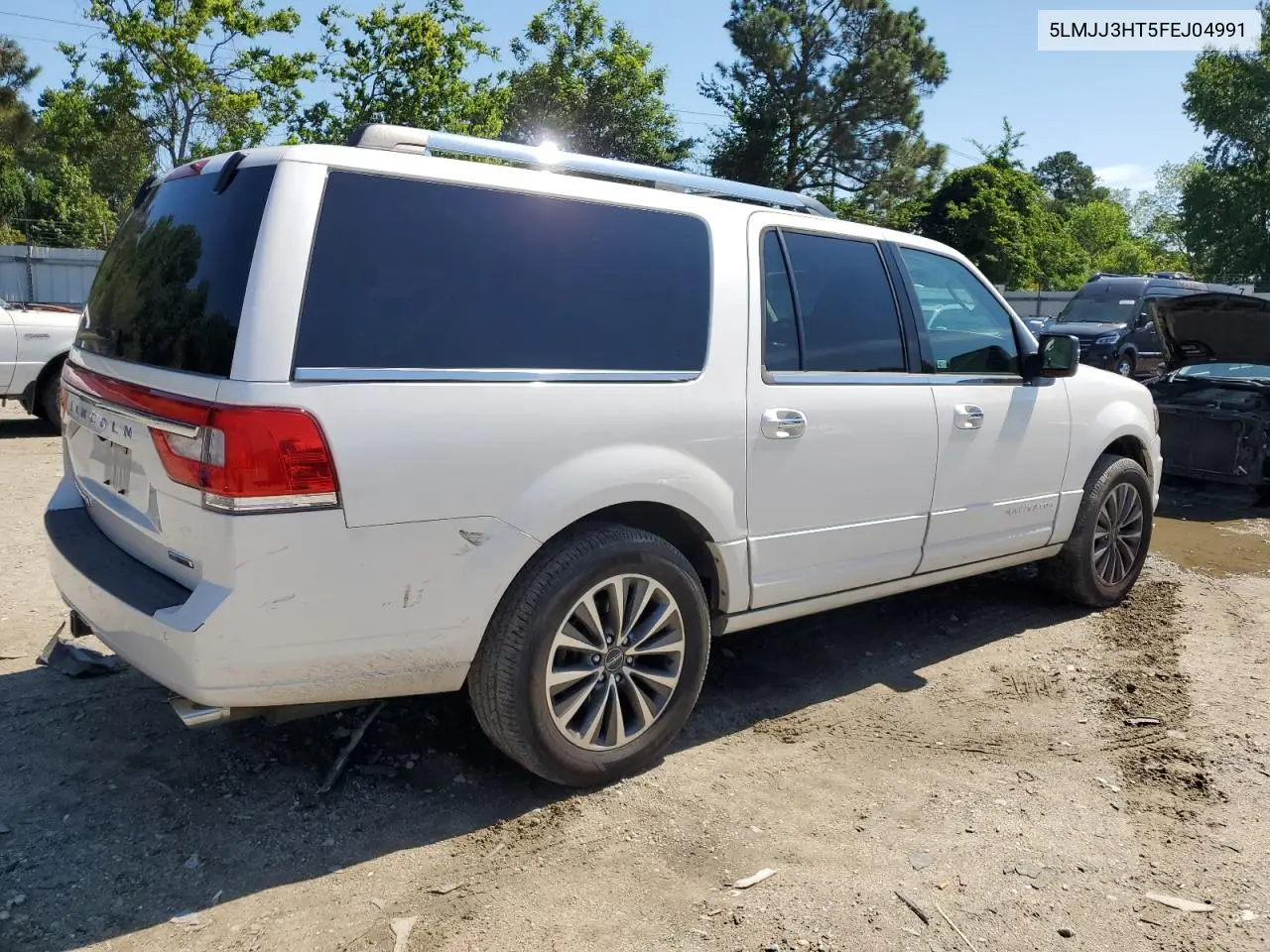 2015 Lincoln Navigator L VIN: 5LMJJ3HT5FEJ04991 Lot: 61815655