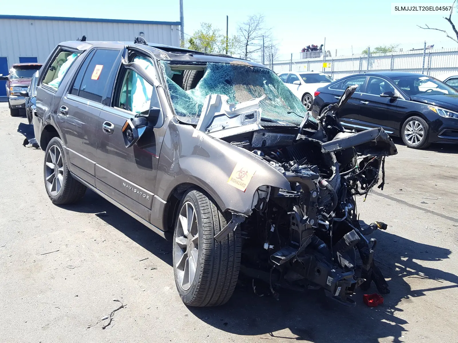 2016 Lincoln Navigator Reserve VIN: 5LMJJ2LT2GEL04567 Lot: 37650040
