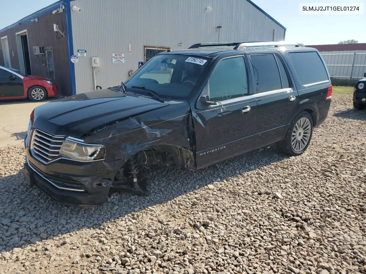 2016 Lincoln Navigator Select VIN: 5LMJJ2JT1GEL01274 Lot: 61592715