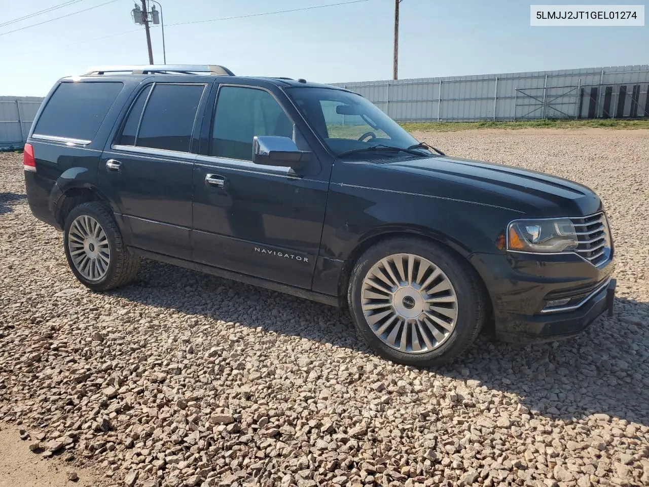 2016 Lincoln Navigator Select VIN: 5LMJJ2JT1GEL01274 Lot: 61592715