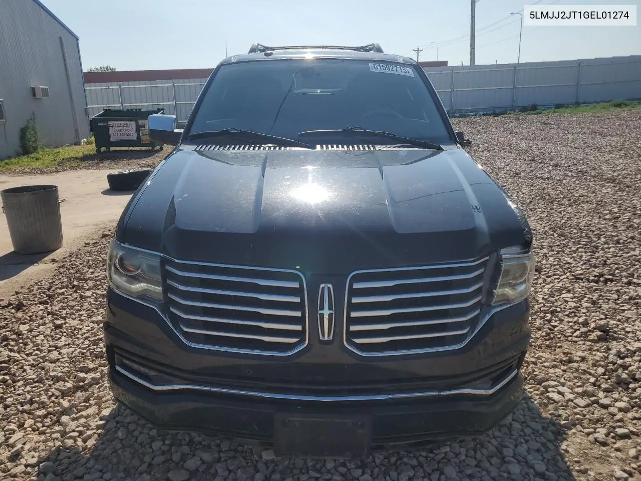 2016 Lincoln Navigator Select VIN: 5LMJJ2JT1GEL01274 Lot: 61592715