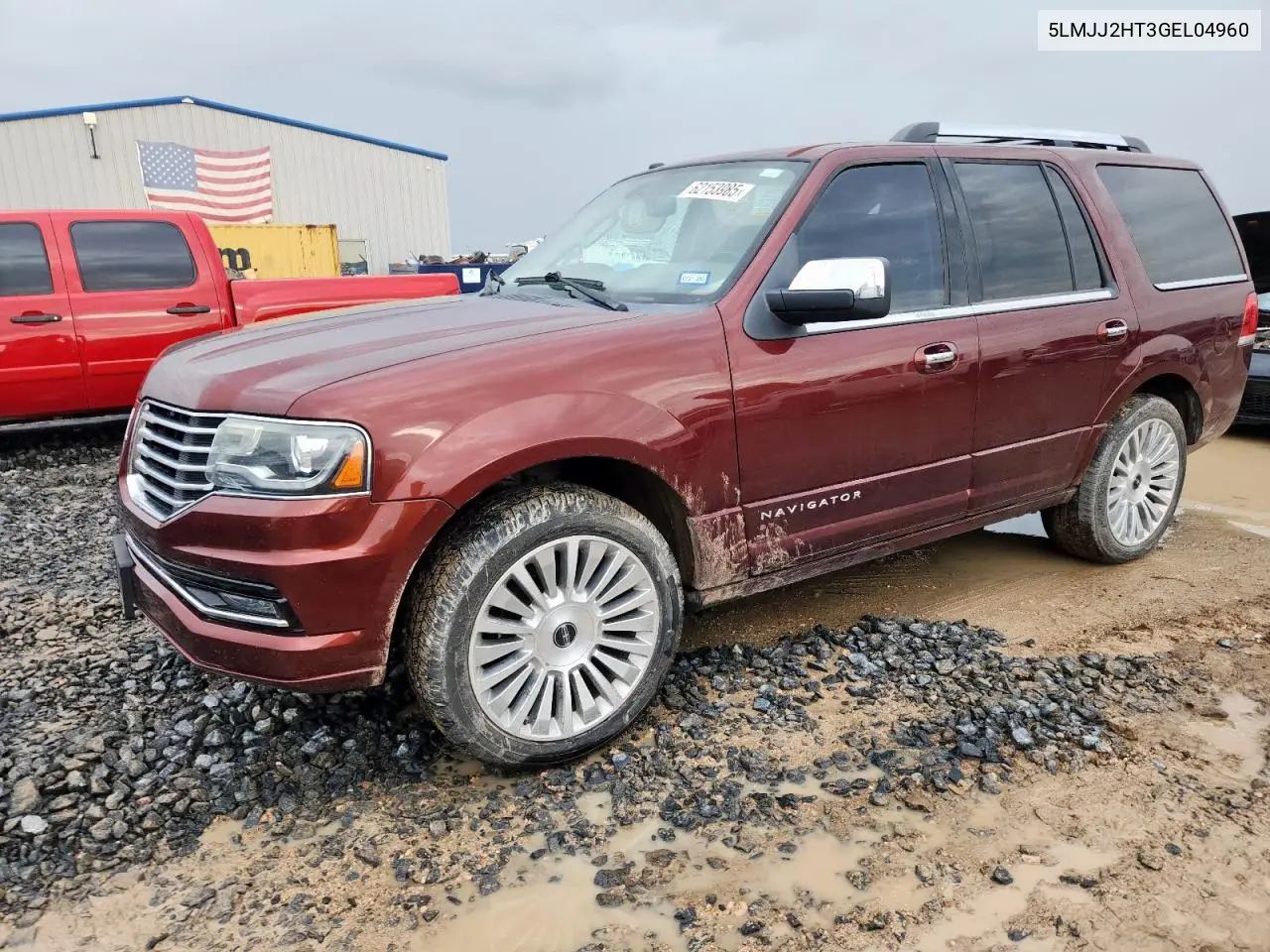 2016 Lincoln Navigator Select VIN: 5LMJJ2HT3GEL04960 Lot: 62153985