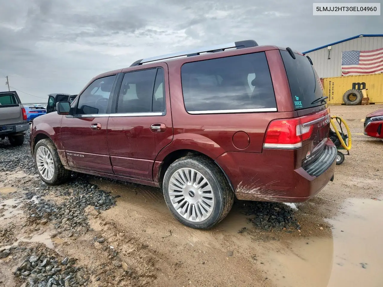 2016 Lincoln Navigator Select VIN: 5LMJJ2HT3GEL04960 Lot: 62153985