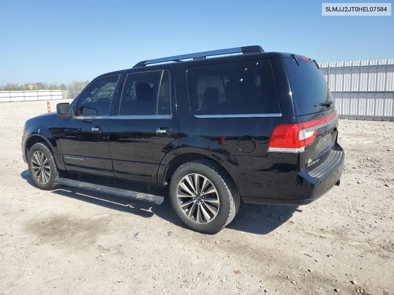2017 Lincoln Navigator Select VIN: 5LMJJ2JT0HEL07584 Lot: 55286935