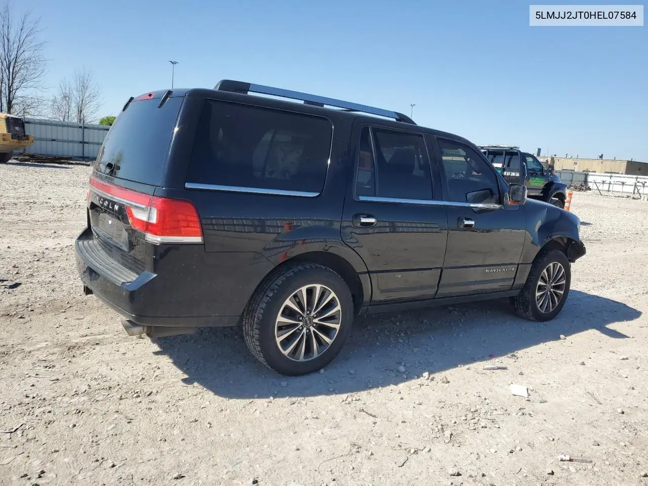 2017 Lincoln Navigator Select VIN: 5LMJJ2JT0HEL07584 Lot: 55286935