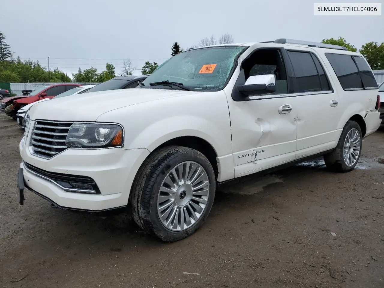 2017 Lincoln Navigator L Reserve VIN: 5LMJJ3LT7HEL04006 Lot: 58589815