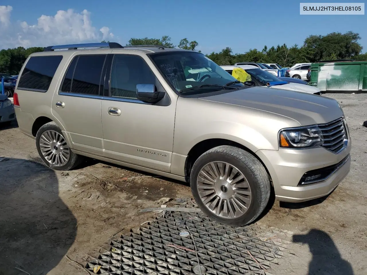 2017 Lincoln Navigator Select VIN: 5LMJJ2HT3HEL08105 Lot: 61899155