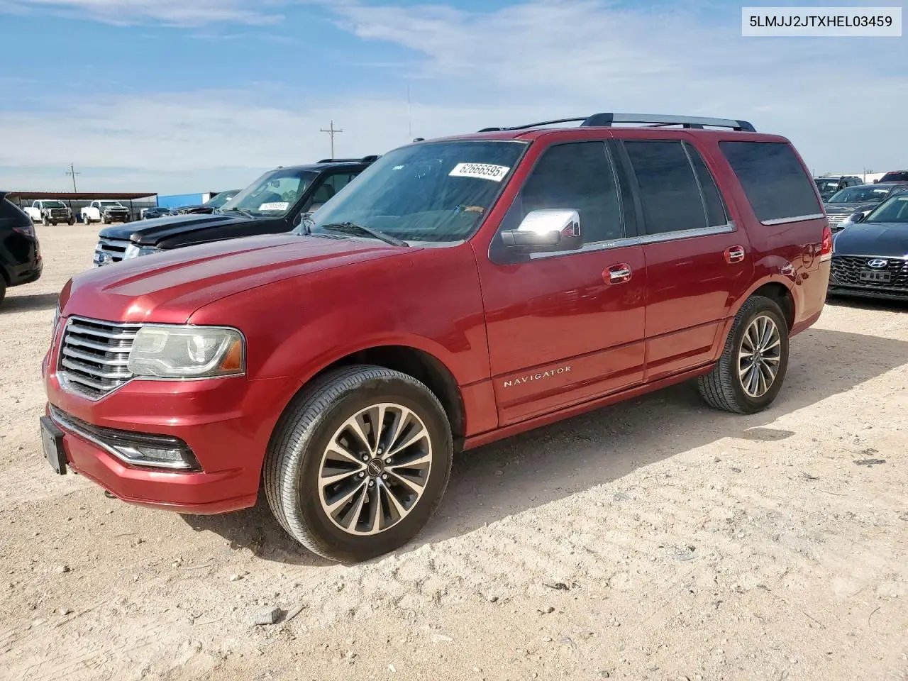 2017 Lincoln Navigator Select VIN: 5LMJJ2JTXHEL03459 Lot: 62666595