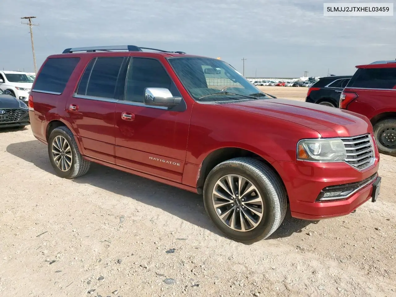 2017 Lincoln Navigator Select VIN: 5LMJJ2JTXHEL03459 Lot: 62666595