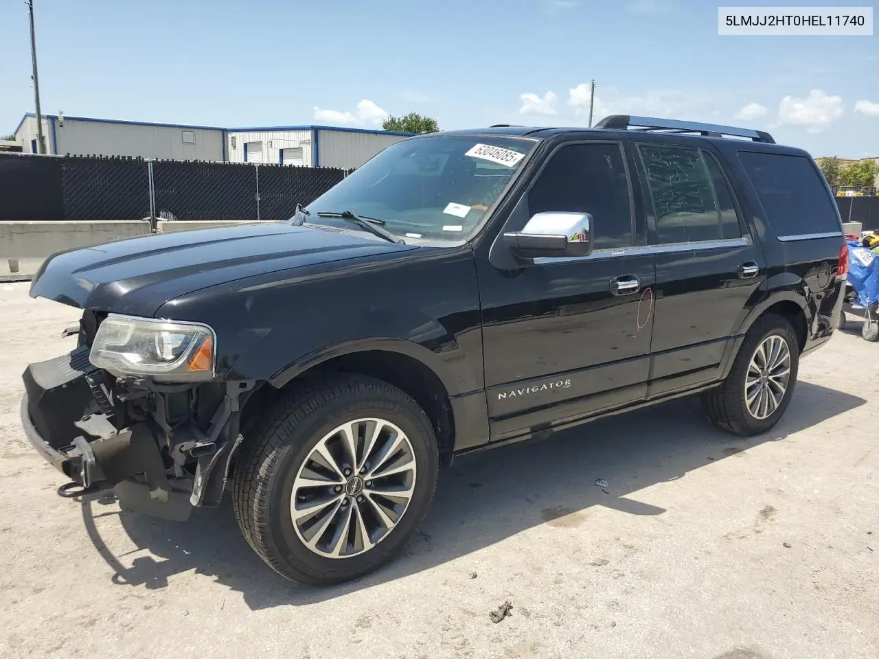 2017 Lincoln Navigator Select VIN: 5LMJJ2HT0HEL11740 Lot: 63046085
