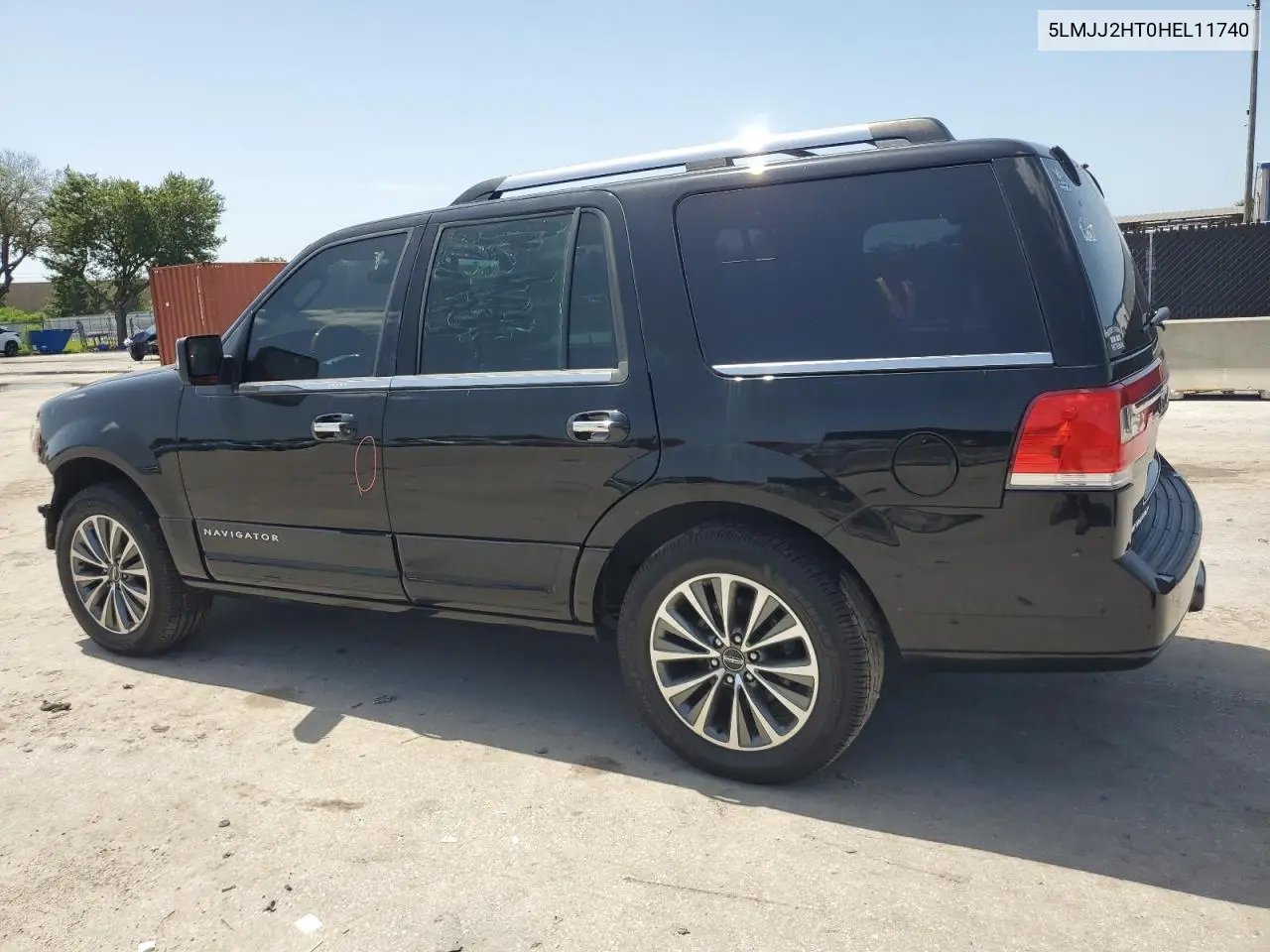 2017 Lincoln Navigator Select VIN: 5LMJJ2HT0HEL11740 Lot: 63046085