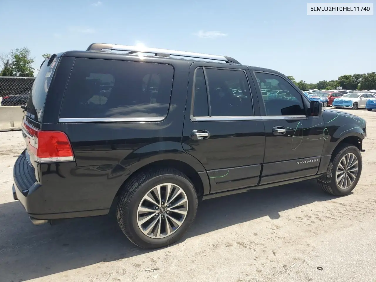 2017 Lincoln Navigator Select VIN: 5LMJJ2HT0HEL11740 Lot: 63046085