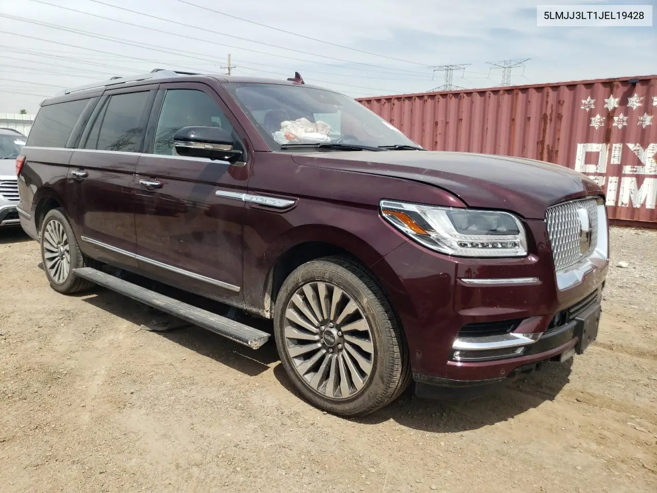 2018 Lincoln Navigator L Reserve VIN: 5LMJJ3LT1JEL19428 Lot: 55949295