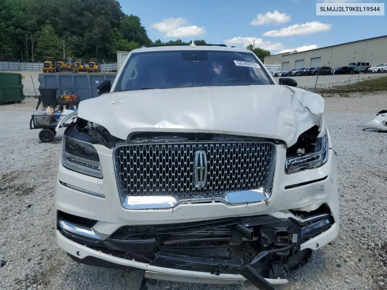 2019 Lincoln Navigator Reserve VIN: 5LMJJ2LT9KEL19544 Lot: 52240315