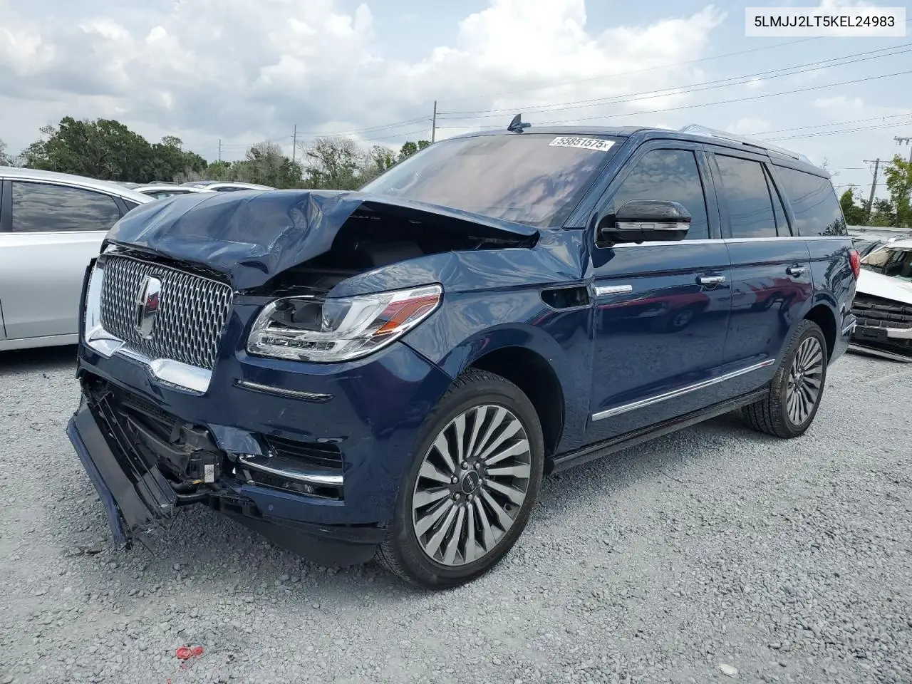 2019 Lincoln Navigator Reserve VIN: 5LMJJ2LT5KEL24983 Lot: 55851575