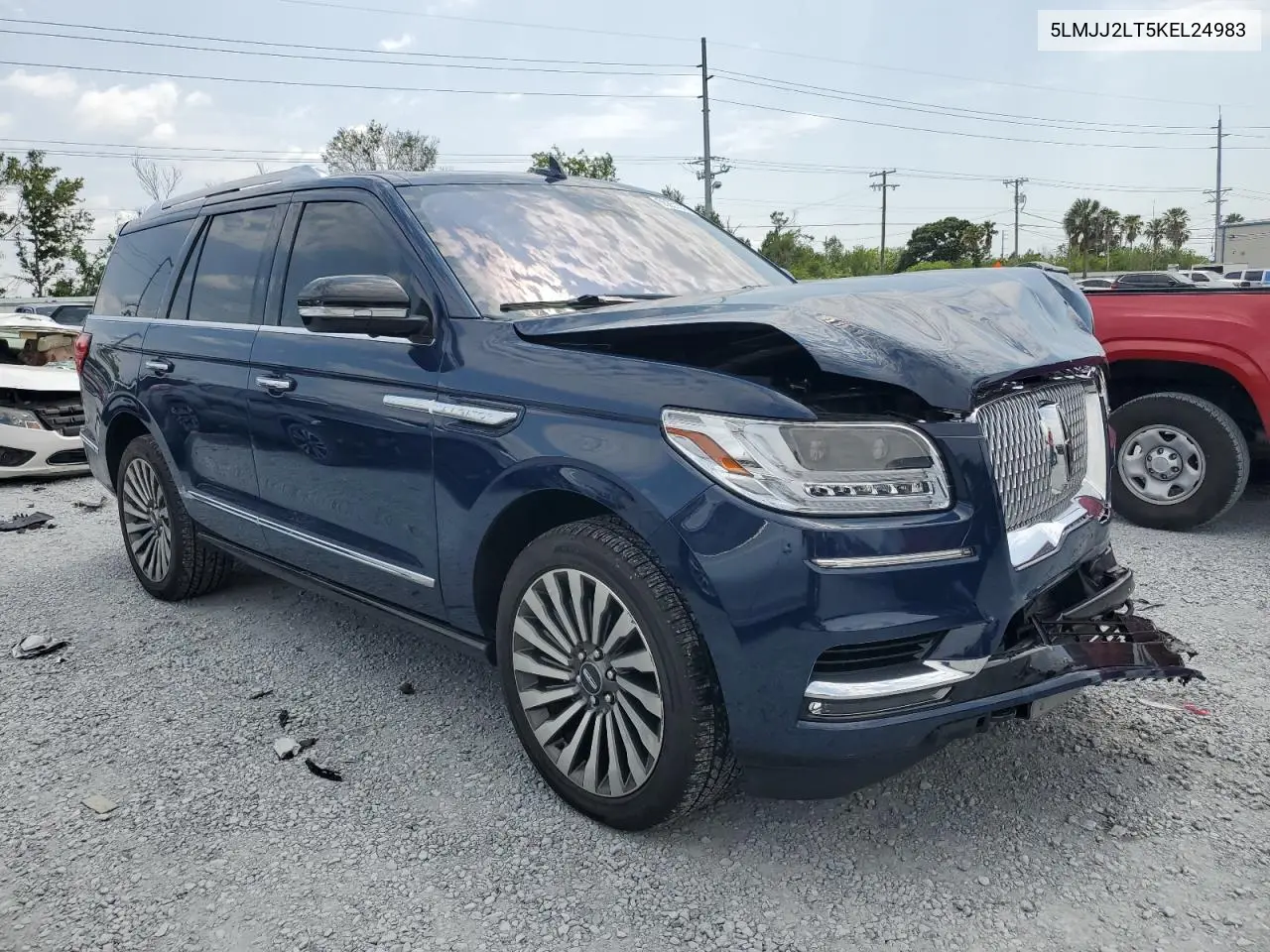 2019 Lincoln Navigator Reserve VIN: 5LMJJ2LT5KEL24983 Lot: 55851575