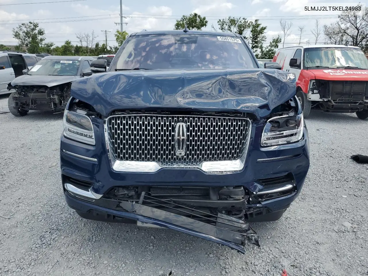 2019 Lincoln Navigator Reserve VIN: 5LMJJ2LT5KEL24983 Lot: 55851575