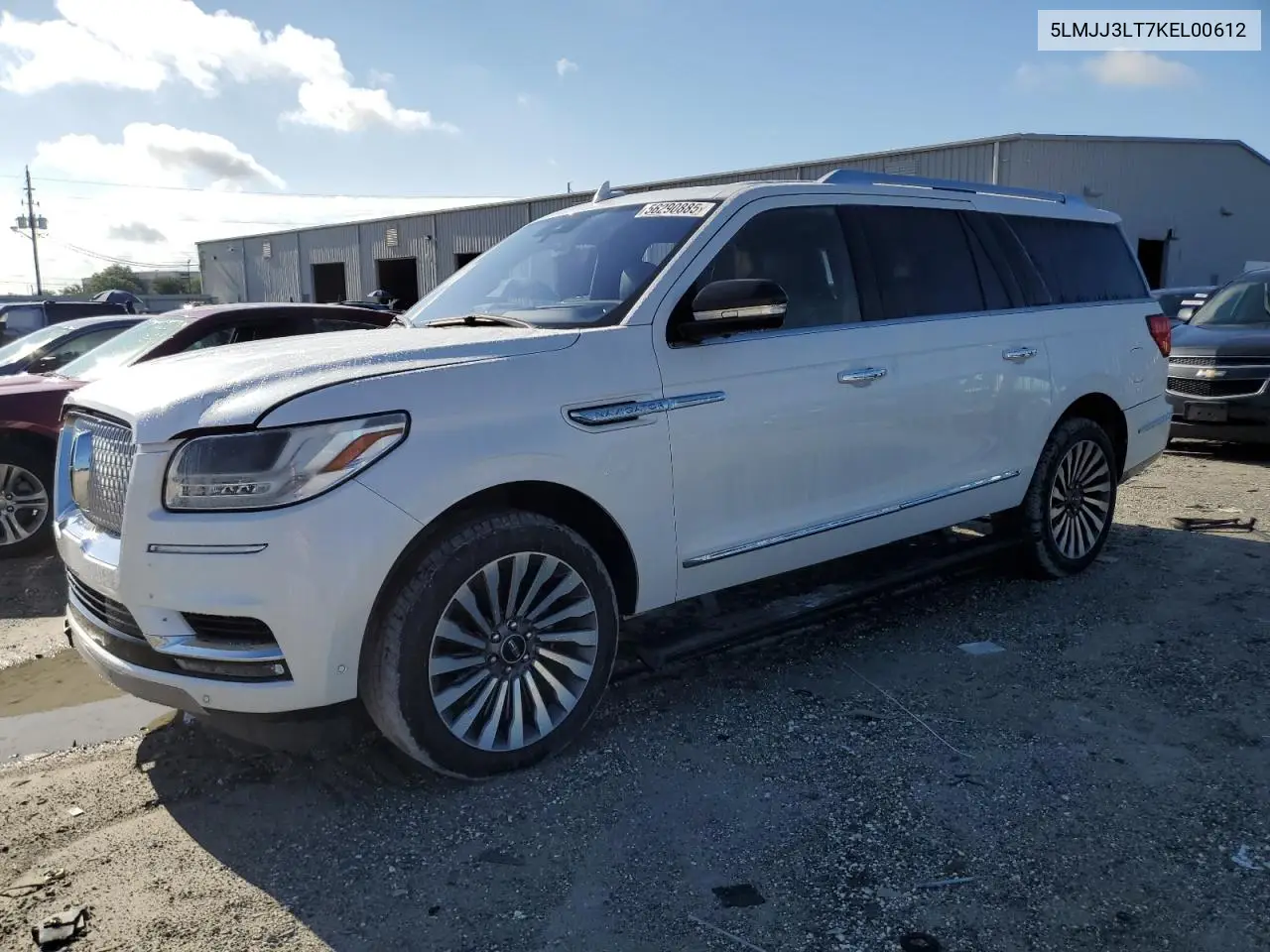 2019 Lincoln Navigator L Reserve VIN: 5LMJJ3LT7KEL00612 Lot: 56290885