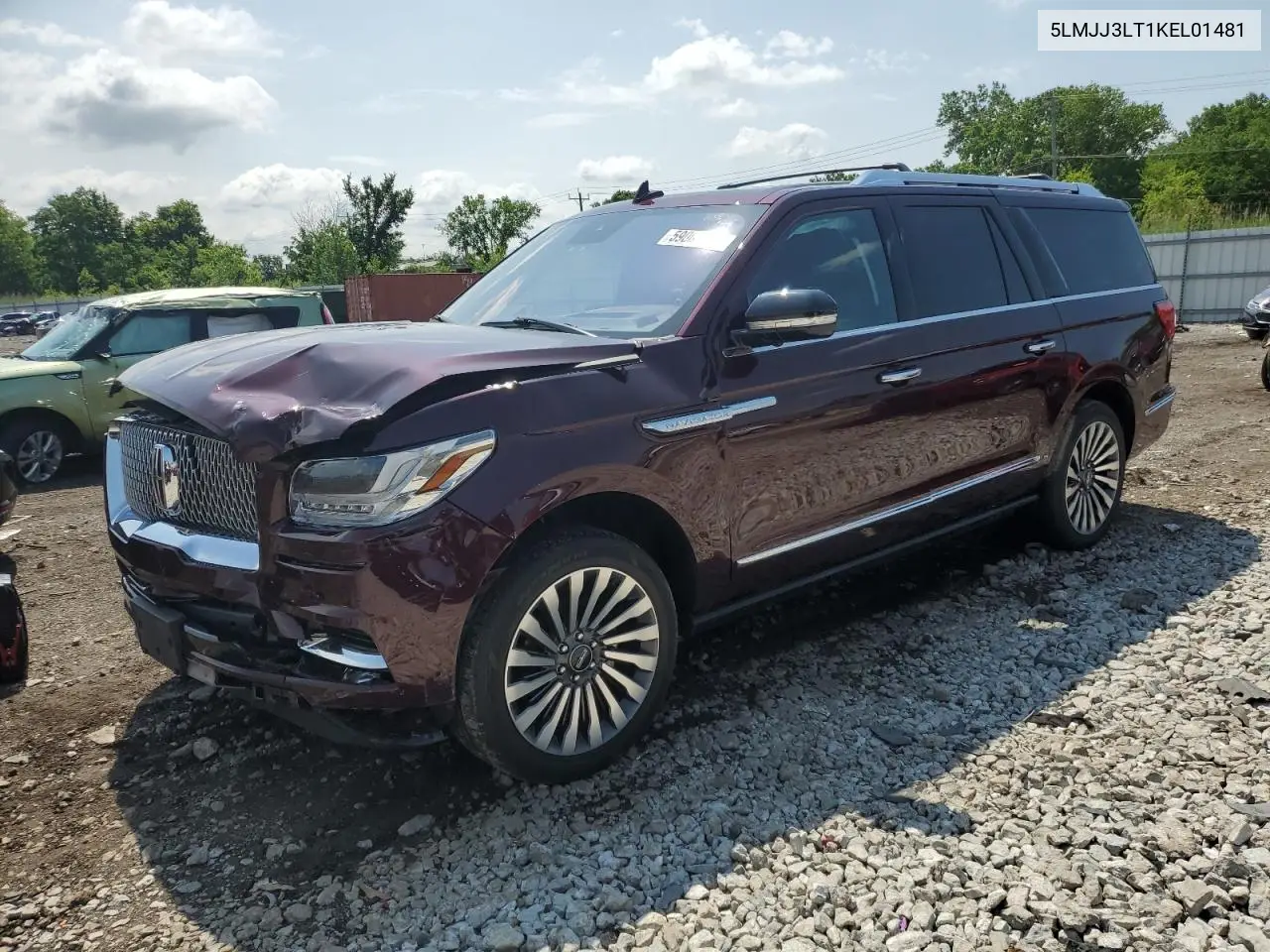 2019 Lincoln Navigator L Reserve VIN: 5LMJJ3LT1KEL01481 Lot: 59008275