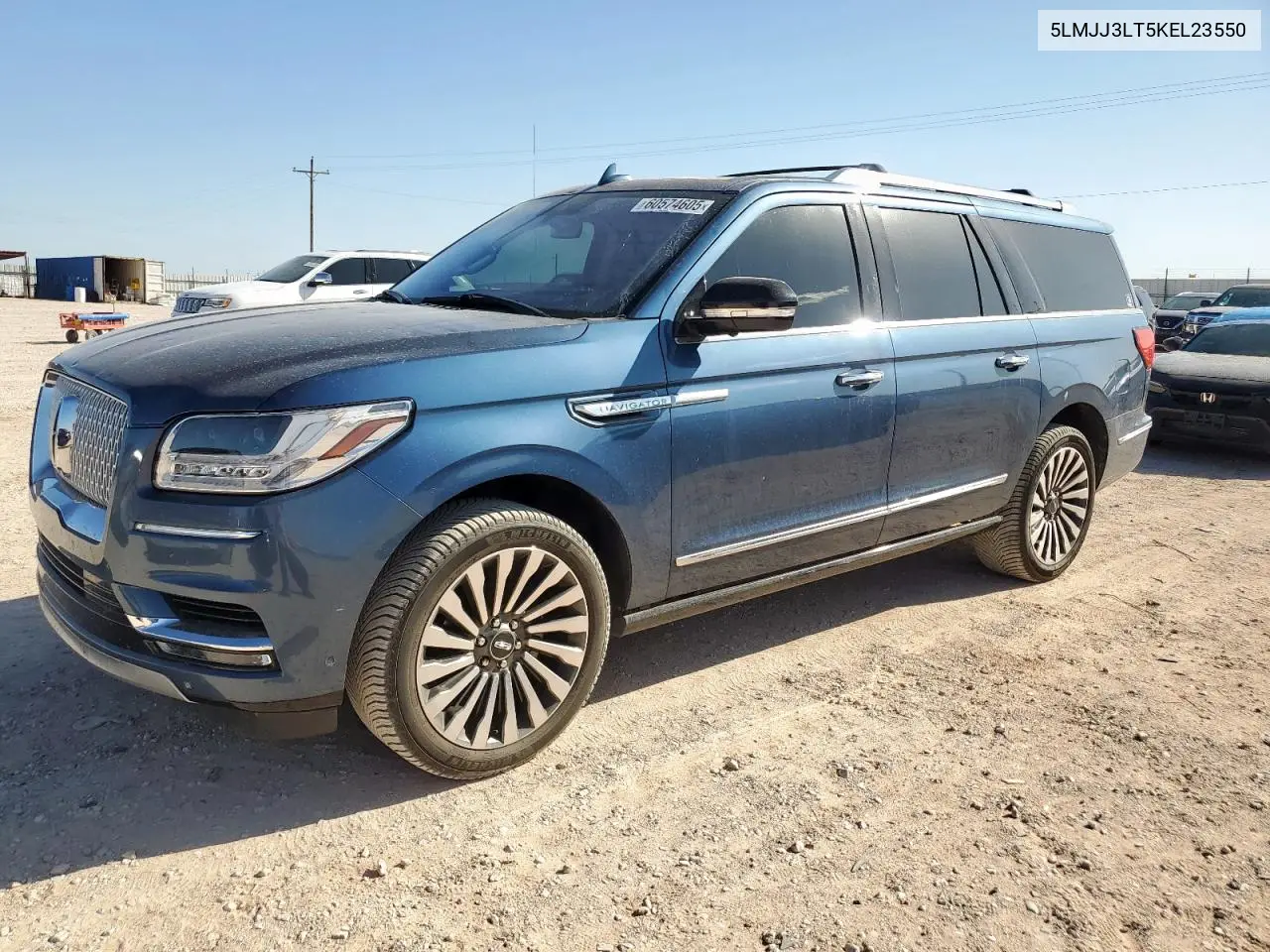 2019 Lincoln Navigator L Reserve VIN: 5LMJJ3LT5KEL23550 Lot: 60574605