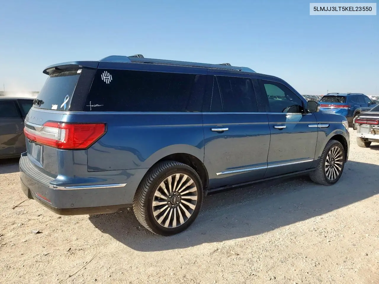 2019 Lincoln Navigator L Reserve VIN: 5LMJJ3LT5KEL23550 Lot: 60574605
