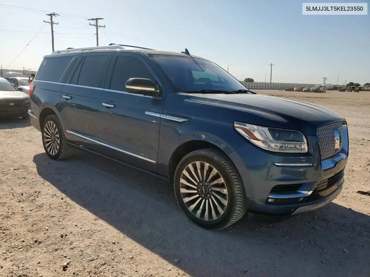 2019 Lincoln Navigator L Reserve VIN: 5LMJJ3LT5KEL23550 Lot: 60574605