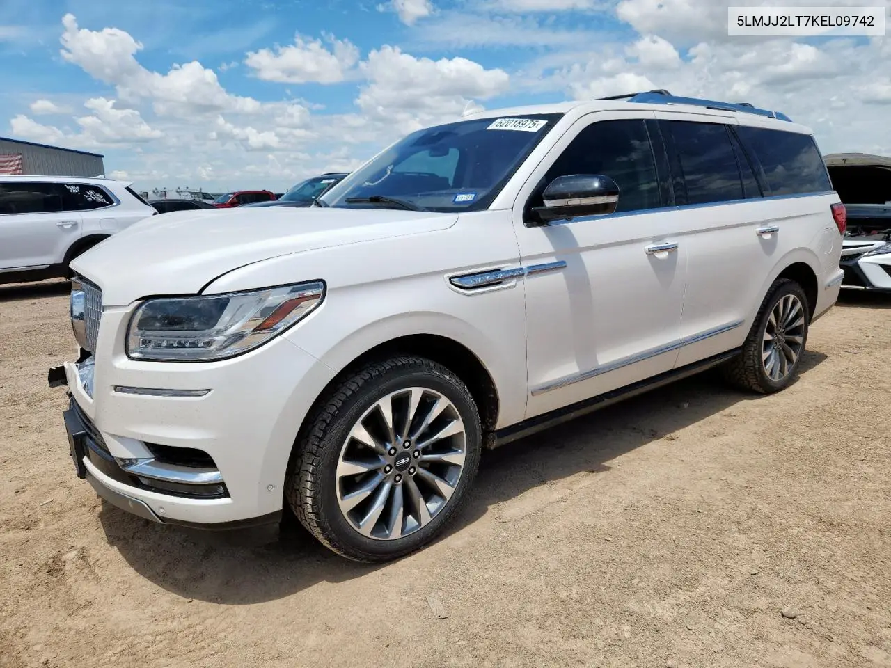 2019 Lincoln Navigator Reserve VIN: 5LMJJ2LT7KEL09742 Lot: 62018975