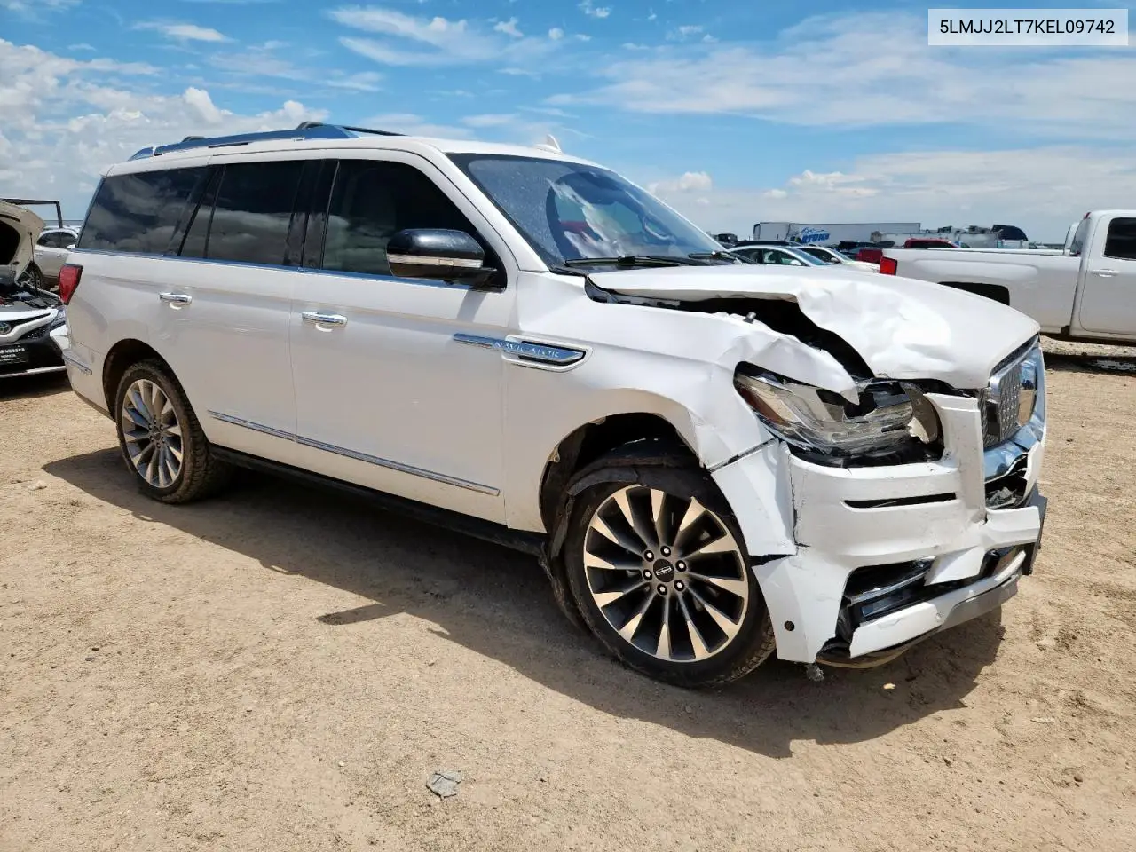 2019 Lincoln Navigator Reserve VIN: 5LMJJ2LT7KEL09742 Lot: 62018975