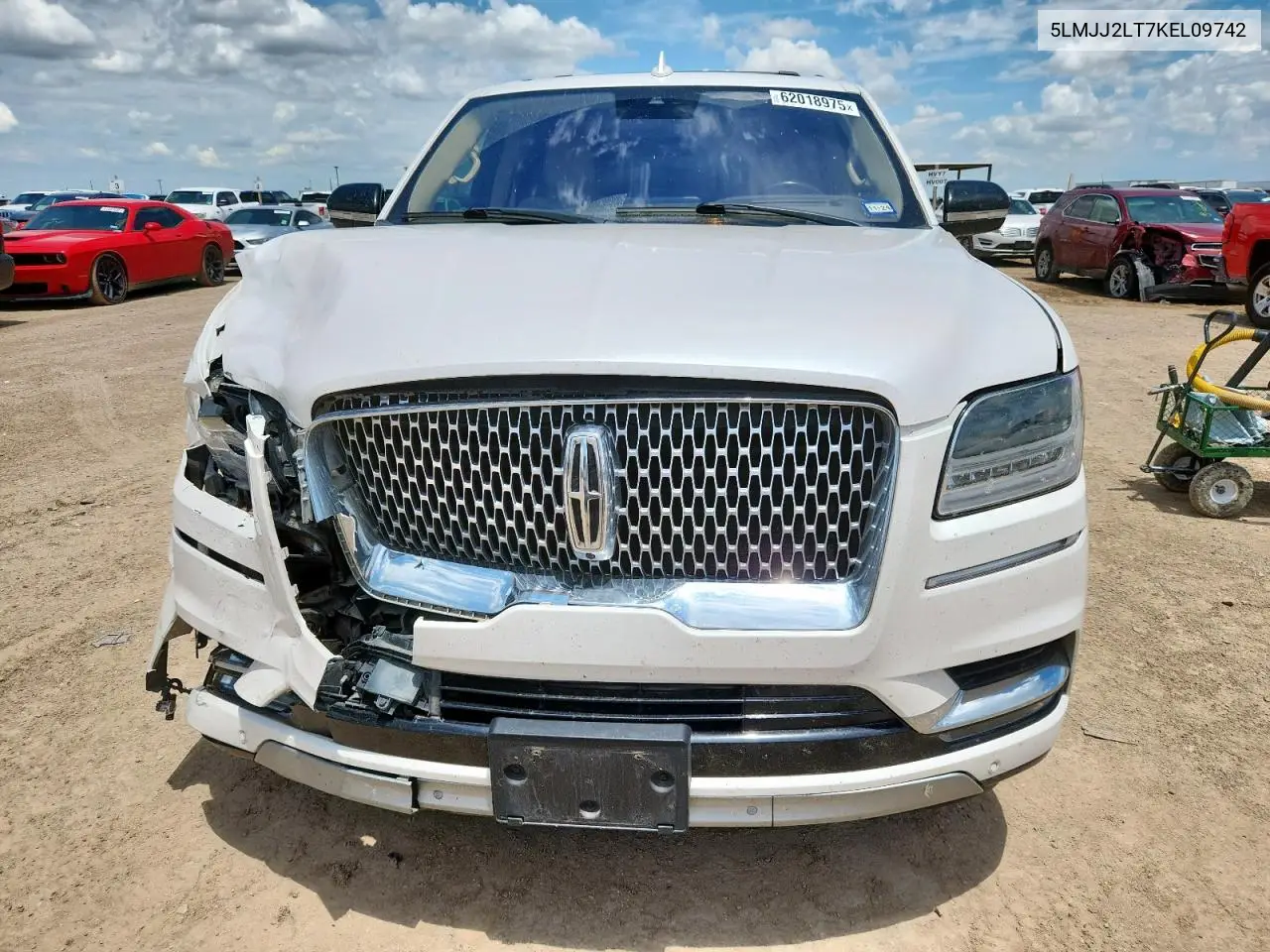 2019 Lincoln Navigator Reserve VIN: 5LMJJ2LT7KEL09742 Lot: 62018975