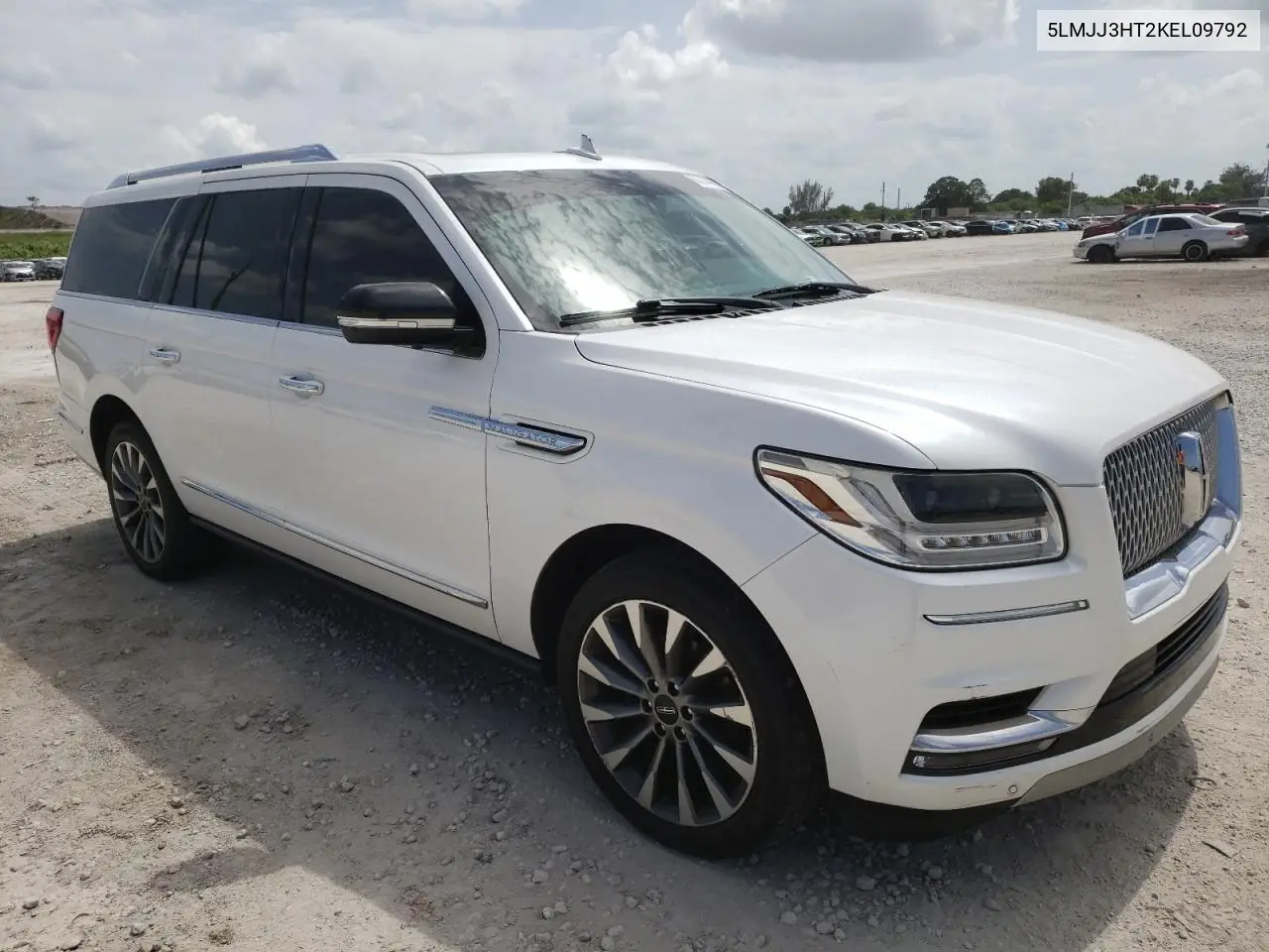 2019 Lincoln Navigator L Select VIN: 5LMJJ3HT2KEL09792 Lot: 62704405