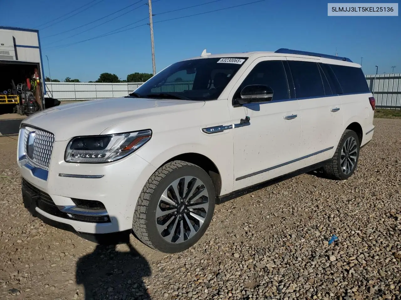 2019 Lincoln Navigator L Reserve VIN: 5LMJJ3LT5KEL25136 Lot: 63230065