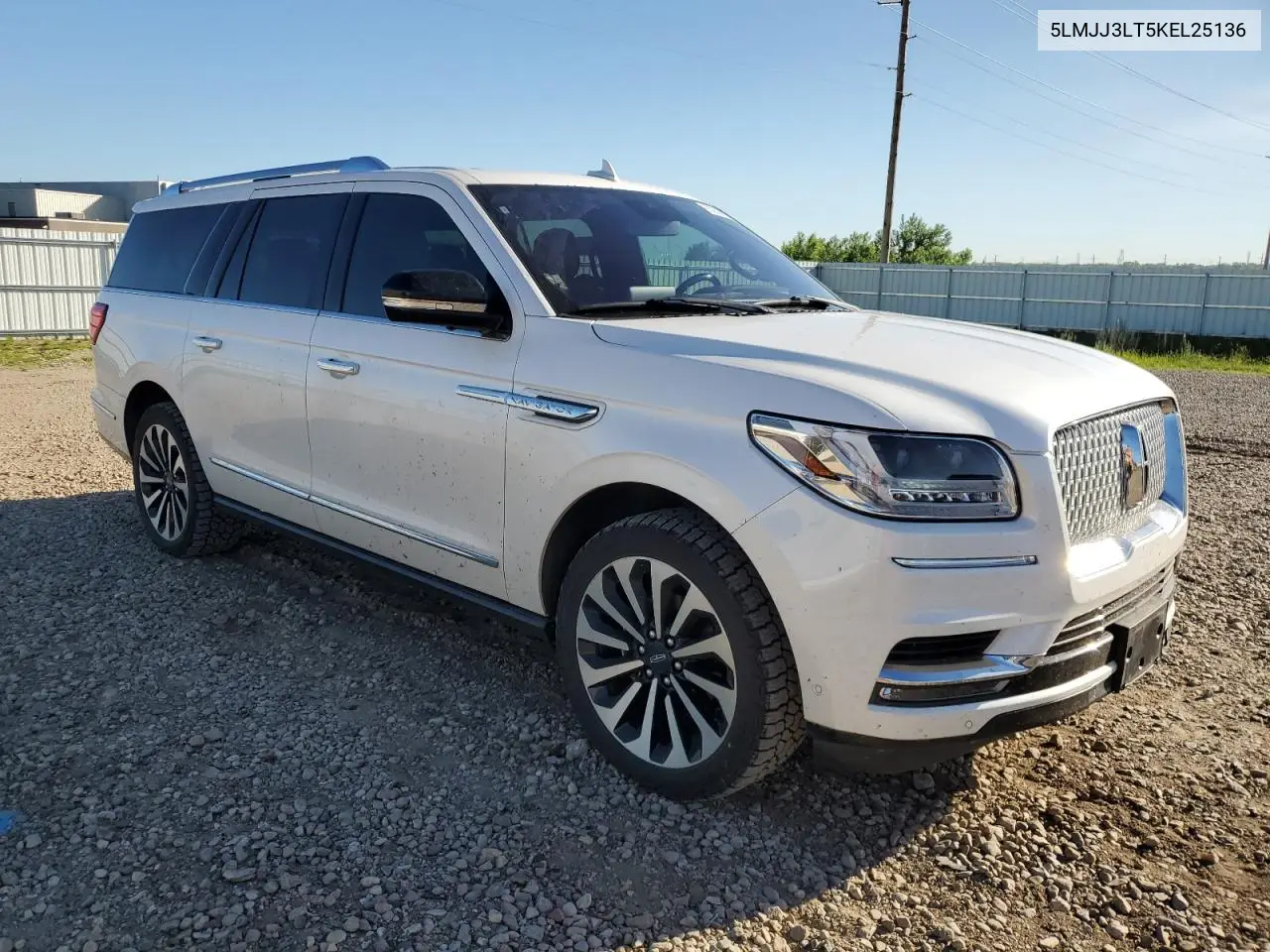 2019 Lincoln Navigator L Reserve VIN: 5LMJJ3LT5KEL25136 Lot: 63230065