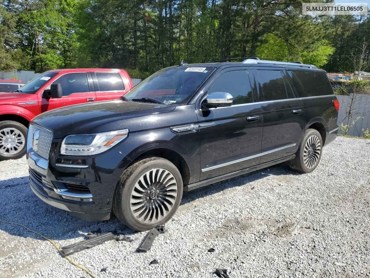 2020 Lincoln Navigator L Black Label VIN: 5LMJJ3TT1LEL06505 Lot: 52533145