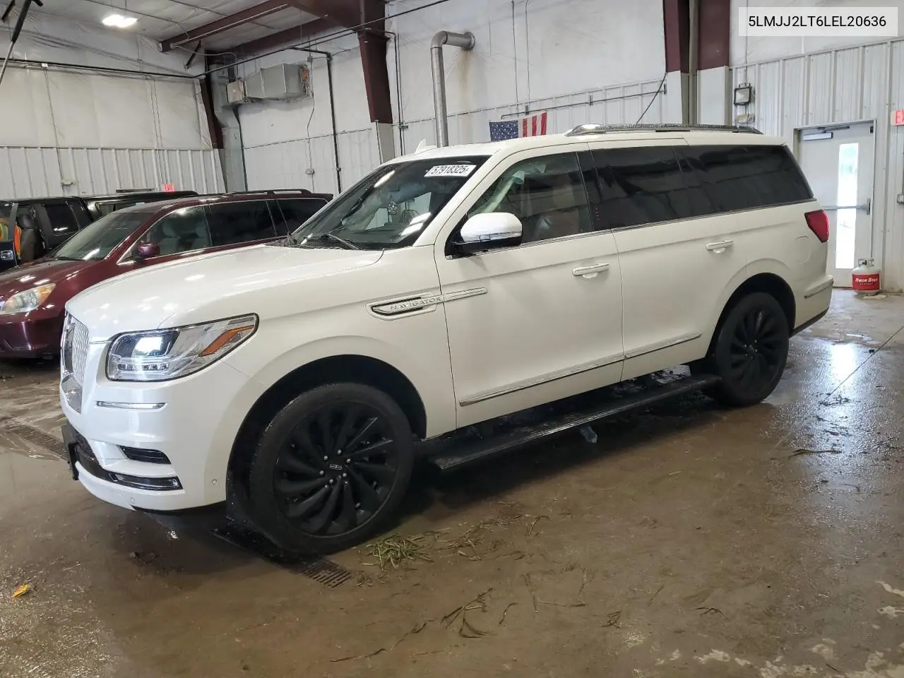 2020 Lincoln Navigator Reserve VIN: 5LMJJ2LT6LEL20636 Lot: 57918325