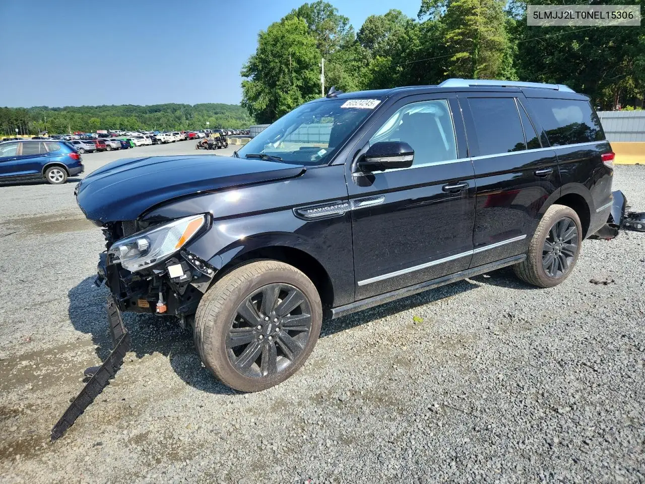 2022 Lincoln Navigator Reserve VIN: 5LMJJ2LT0NEL15306 Lot: 60524245