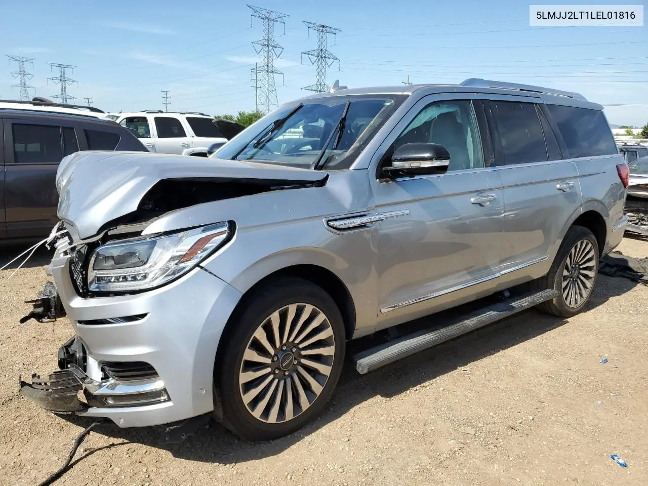 2020 Lincoln Navigator Reserve VIN: 5LMJJ2LT1LEL01816 Lot: 61955195